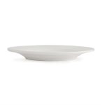 Assiettes Rondes en Céramique Blanche 150 mm à Bord Large Lumina - Lot de 6 – Image 2