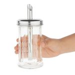 Sucrier Doseur Professionnel en Inox et Verre -  Bec de 19 mm - Olympia – Image 5