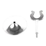Support inox pour numéro de table - Olympia - 100 mm – Image 2