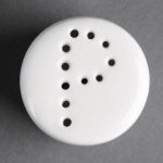Poivrières blanches 80 mm Olympia - Boite de 12 – Image 4
