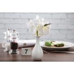 Vases Bouteilles Blancs 125 mm Lot de 12 Olympia – Image 2