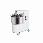 Pétrin Professionnel à Spirale Tête et Cuve Fixe - 48 Litres - Monophasé 230V 2 Vitesses - Resto Italia