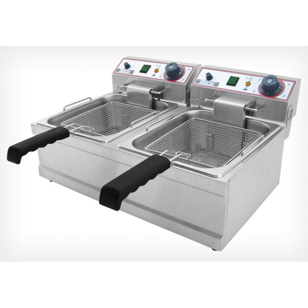 145820_2_77cb_5 Friteuse Professionnelle électrique FB 6+6 LT - Beckers – Image 1