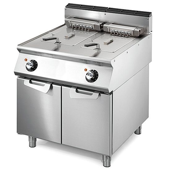 Friteuse électrique, capacité 2x 10 litres- Virtus