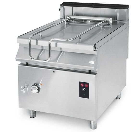 Sauteuse Basculante Électrique, Capacité 60 Litres, avec Cuve en Inox Motorisée – Virtus