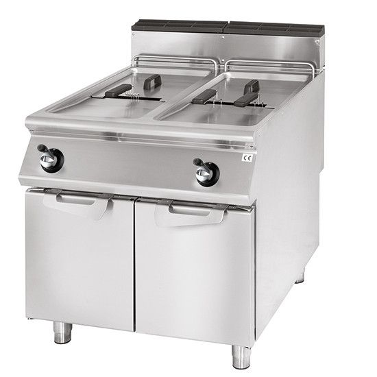Friteuse Gaz, Capacité 2×13 Litres – Virtus