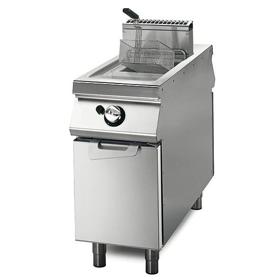 Friteuse Gaz 1x 22 Litres sur Coffre avec Portes – Virtus
