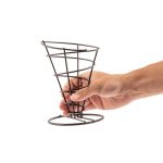 Support Conique Noir pour Frites H 175 mm - Olympia – Image 5