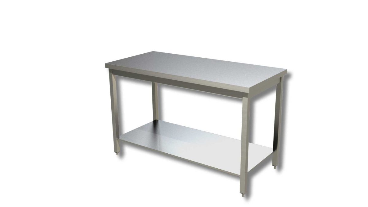 Table centrale avec etagere – Gamme 600 – Ristopro