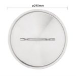 Couvercle Inox Diamètre 240 mm - Vogue – Image 4