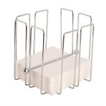 Porte-Serviettes Chromé de 150 Serviettes Carrées 33 cm - Olympia – Image 2