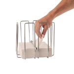 Porte-Serviettes Chromé de 150 Serviettes Carrées 33 cm - Olympia – Image 4