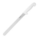Couteau à Trancher Denté Blanc 255 mm - Hygiplas