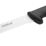 Couteau à Pain Professionnel Noir 200 mm - Hygiplas – Image 3