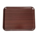 Plateau Fast Food Ultimate 360 x 460 mm Acajou - Cambro – Image 2
