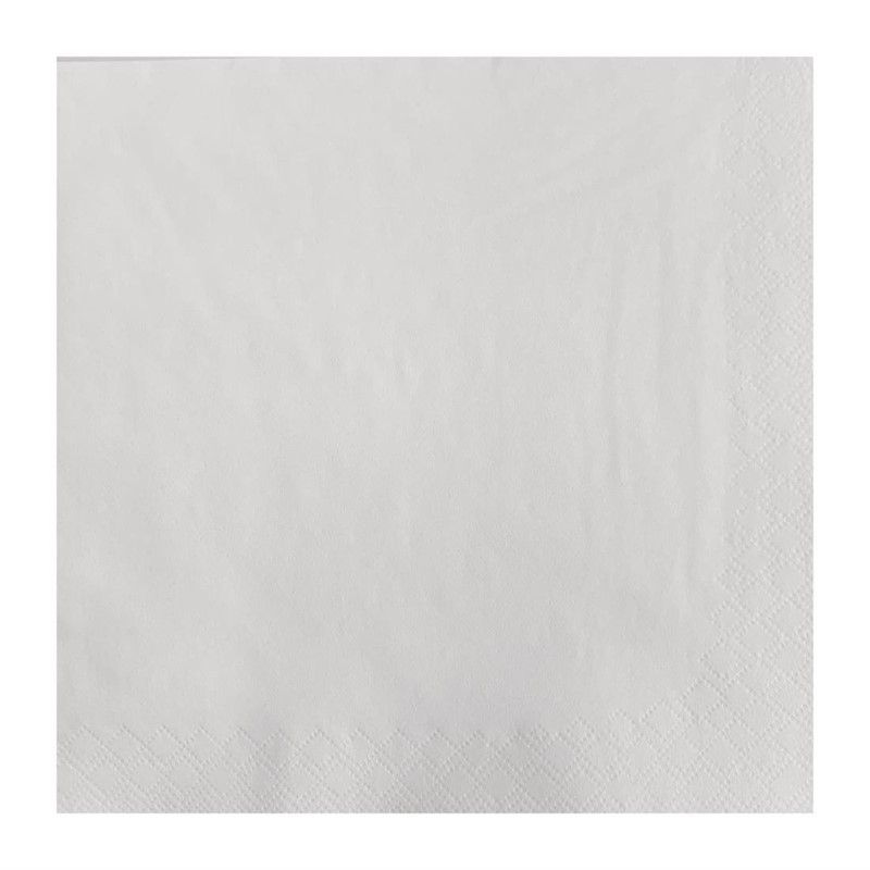 Serviette en Papier Professionnelle 3 Plis Blanche 400 mm Lot de 1000 – Fasana