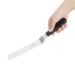 Spatule Professionnelle Noire Lame Coudée 190 mm - Hygiplas – Image 2