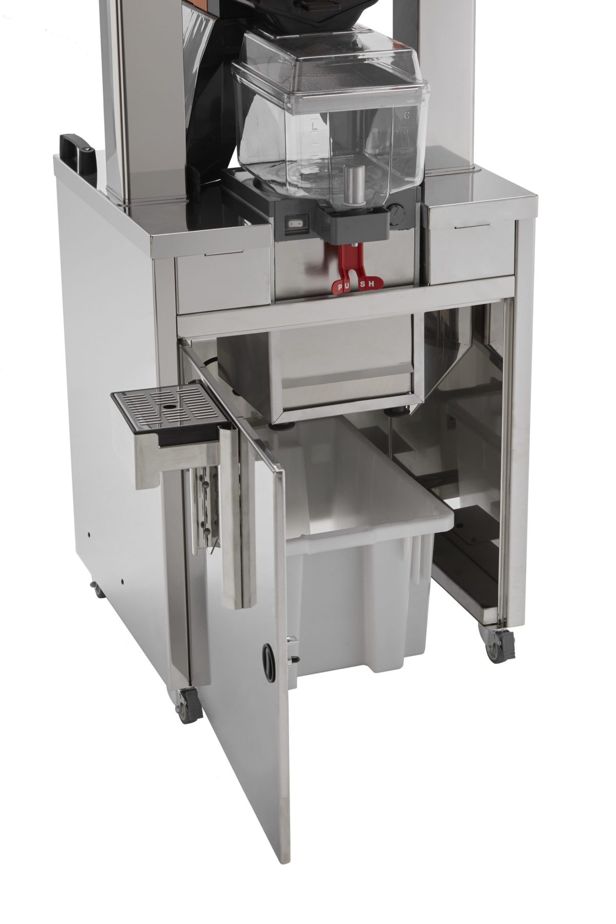 Presse Agrume Automatique Fasttop sur meuble frigo – Zumoval