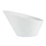 Bols Ovales Inclinés Blancs - Lot de 4 - Olympia – Image 3