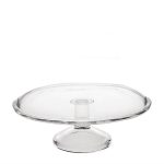 Présentoir à Gâteau en Verre (sans cloche) - 300(Ø) mm - Olympia – Image 5