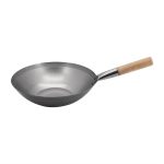 Wok en Acier Doux Fond Plat 330 mm - Vogue – Image 3