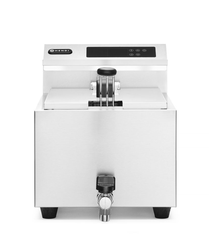 1a96a46491515523b52df000de3012523f2e40e619fb167c52c08ed41c40421c_5119_5 Friteuse professionnelle Profi Line avec robinet de vidange numérique - Hendi – Image 1