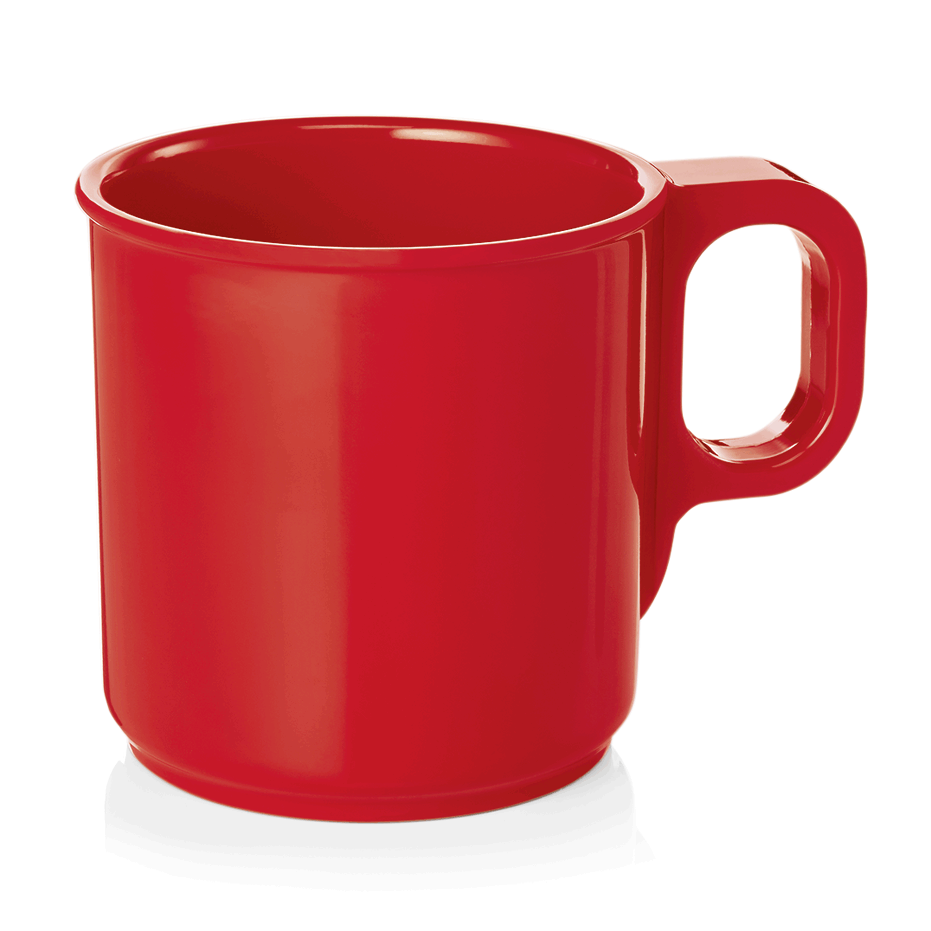 1c5bb6e422c9ad3104a9881a0c2e8f146f1b9c9503a052e66a70ff06db762648_5caa_5 Lot de 12 Mugs en Mélamine rouge H 78 mm Ø 77 mm - Was Germany – Image 1