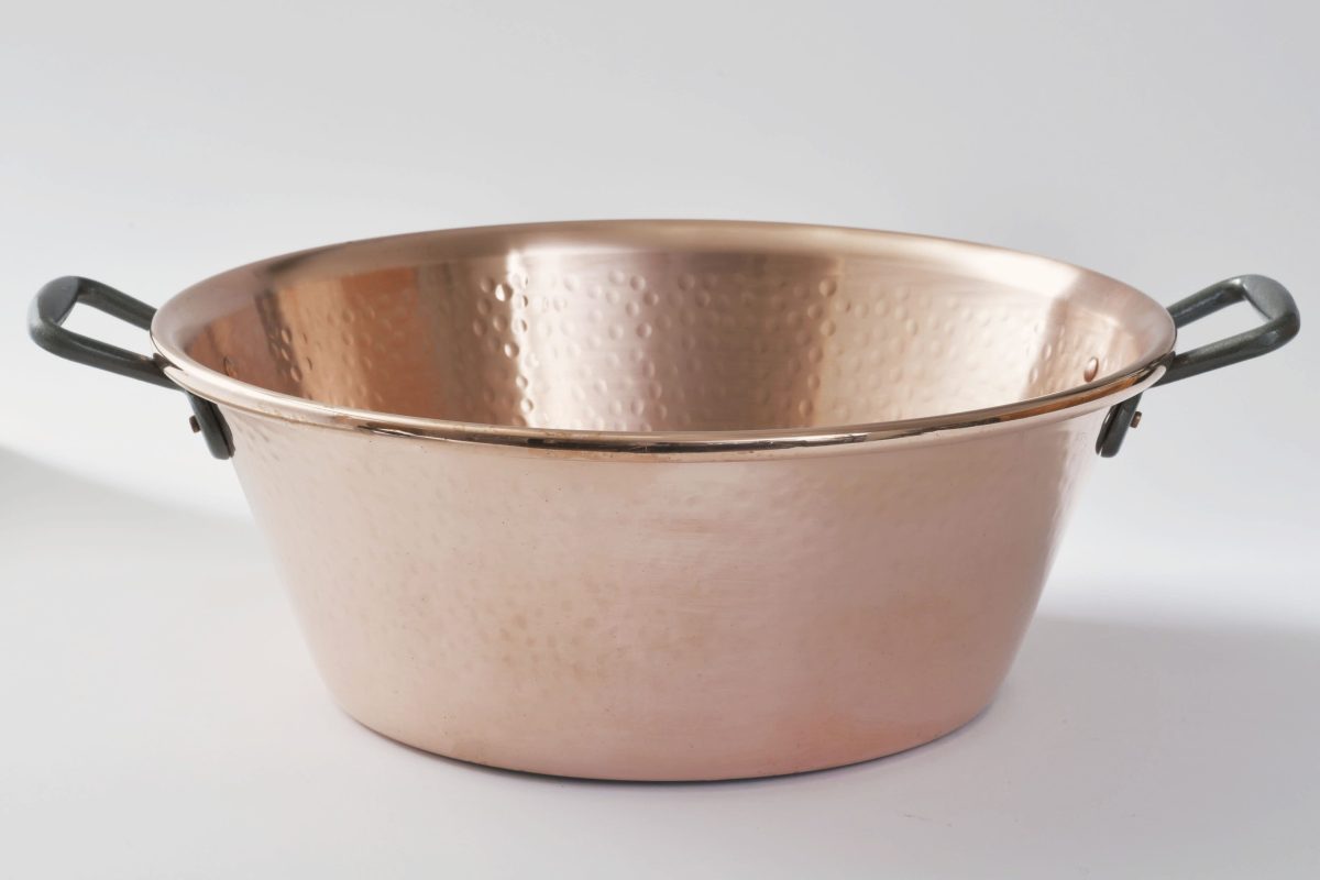 BASSINE A CONFITURE – MARTELÉE – CUIVRE – TOUS FEUX ET INDUCTION – BAUMALU