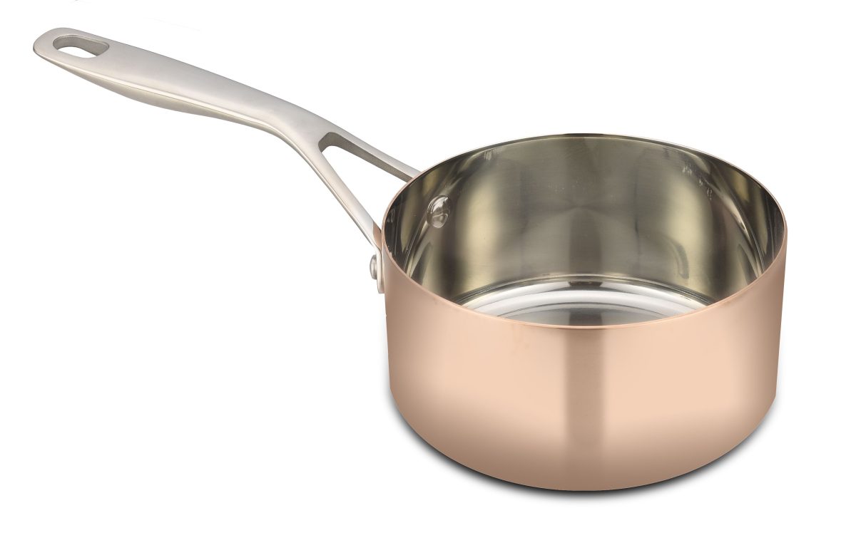 CASSEROLE CUIVRE – FORME DROITE – B’CHEF – BAUMALU