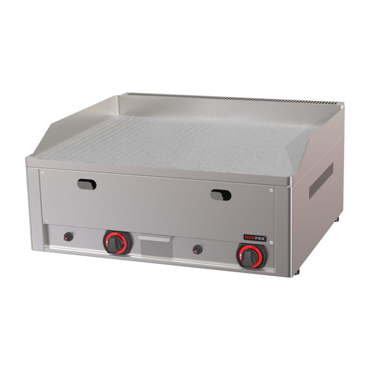 Plaque de cuisson 65×48 à gaz chrome durable combinée TOP FTHRC 60 G – Redfox
