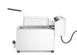 Friteuse XL avec robinet de vidange HENDI GOLIATH, 10L, 400V/10200W, 300x585x(H)392mm - Hendi – Image 3