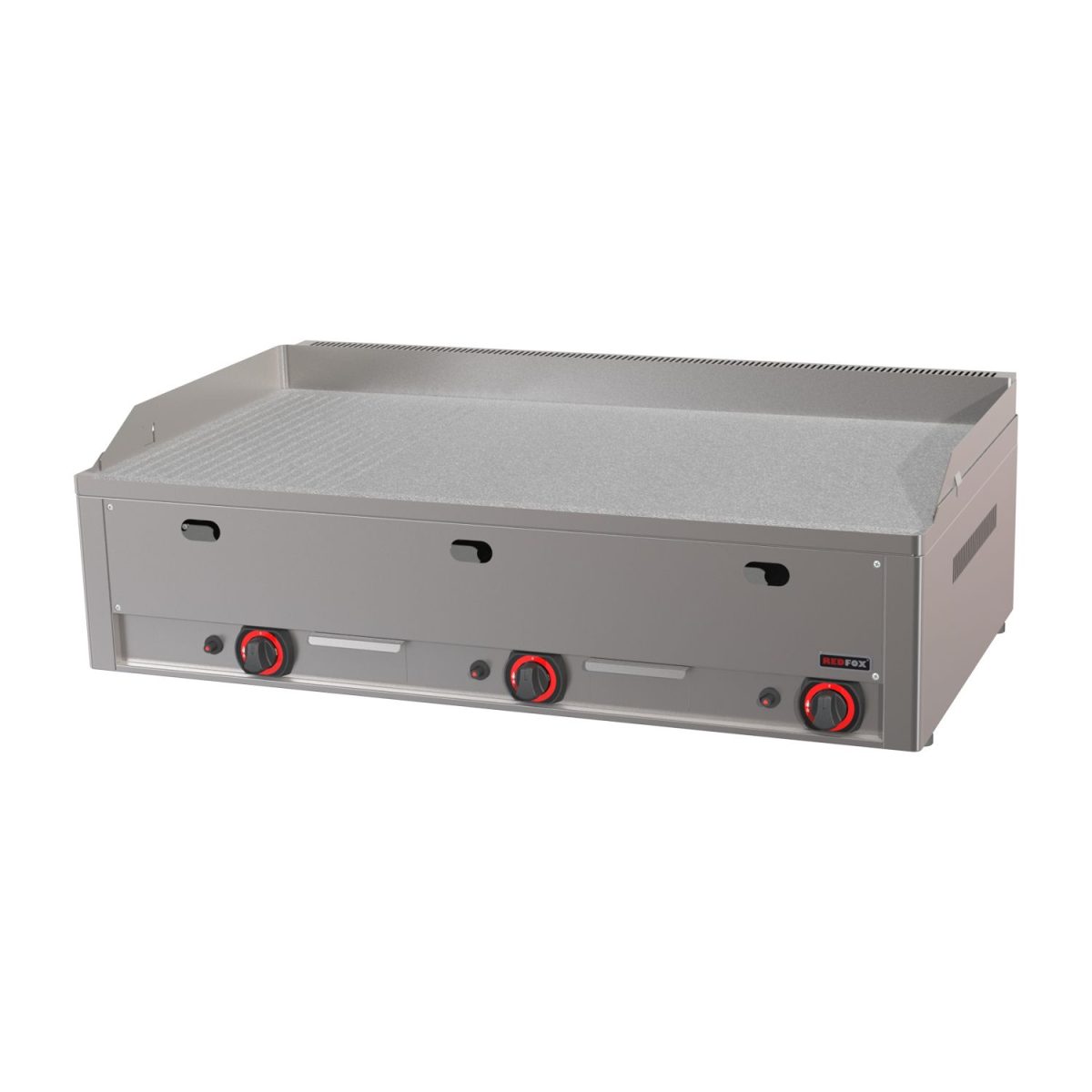 Plaque de cuisson 97×48 à gaz chrome durable combinée TOP FTHRC 90 G – Redfox