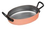 PLAT OVALE A SERVIR - CUIVRE - Ø20CM - BAUMALU – Image 2