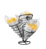 Support pour cornet de frites 270x270x(H)280mm - Hendi – Image 2