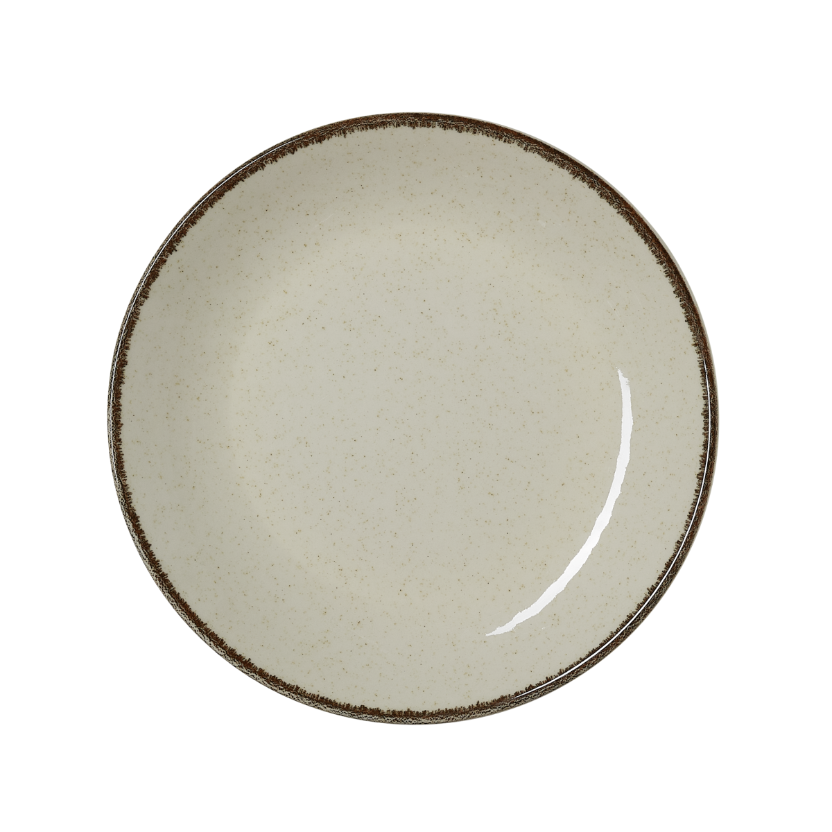 Lot de 6 assiettes en Porcelaine sable H 30 mm Ø 210 mm – Was Germany