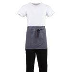 Tablier Serveur Court Whites Gris Anthracite - Whites Chefs Clothing – Image 2