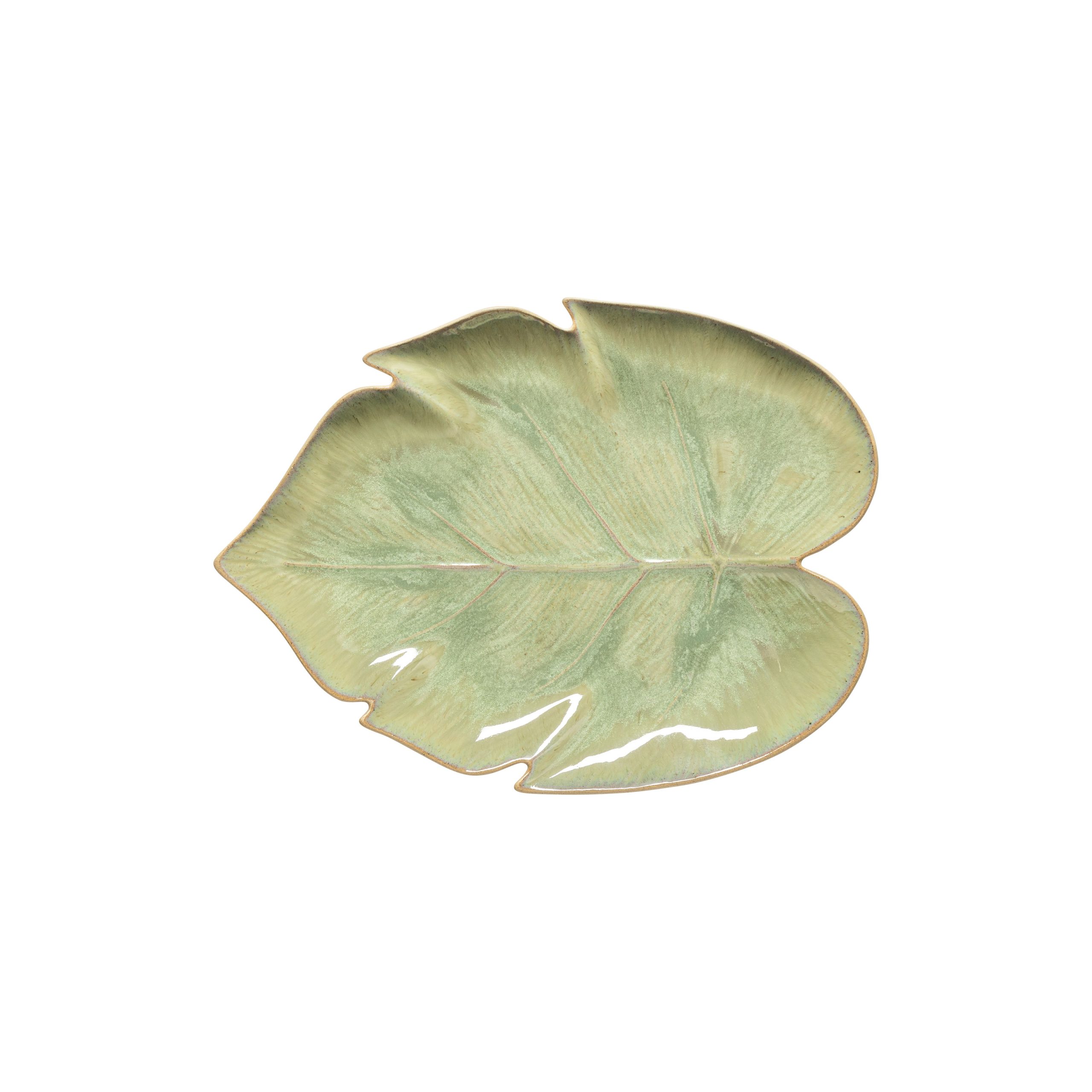 2ela271e_euc_3e0b_5 Assiette feuille Collection Marrakech 26,6 x 19,7 cm - Lot de 2 - Costa Nova – Image 1