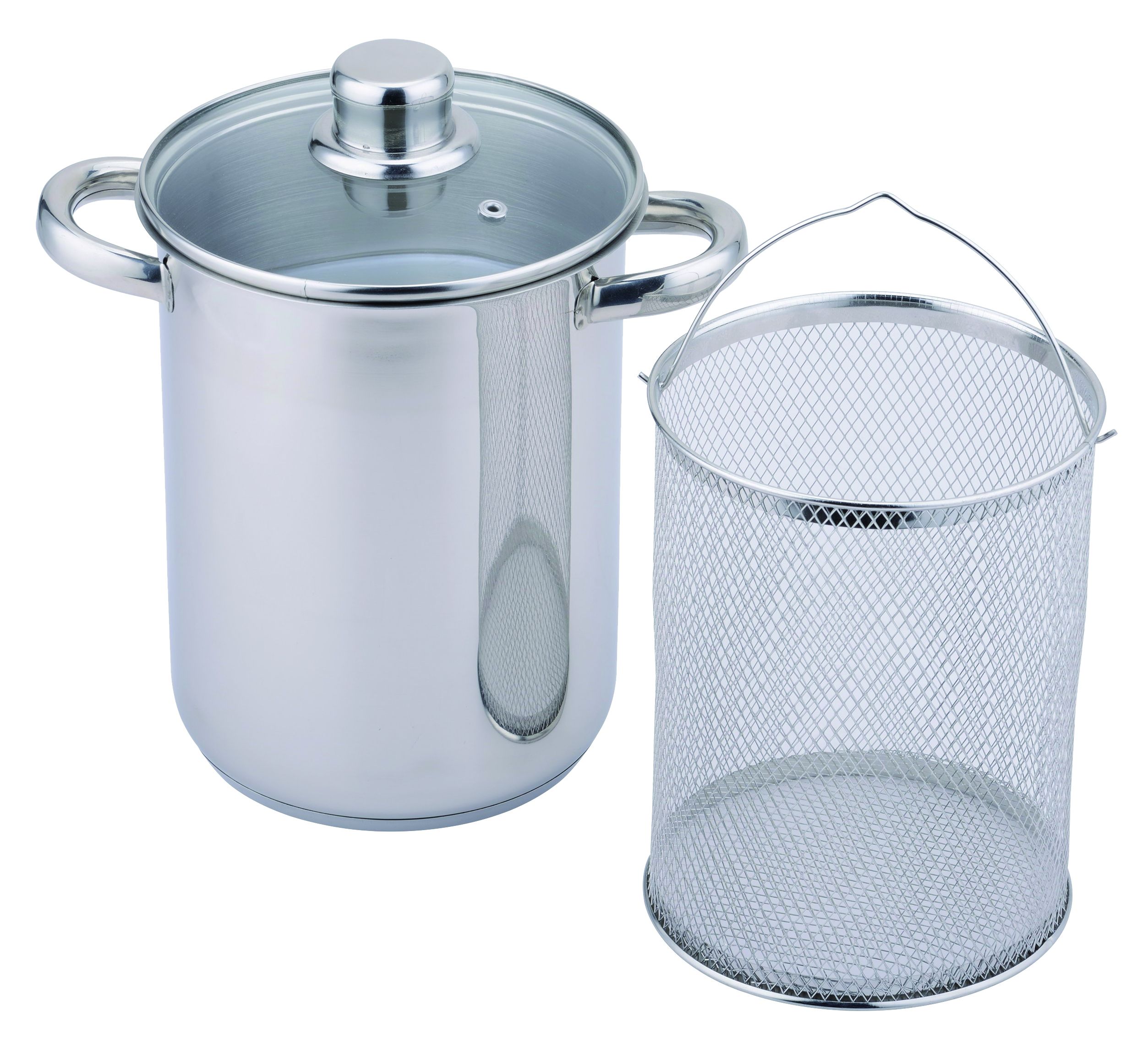 344109__1__cf88_5 CUISEUR A ASPERGES - INOX - Ø16CM - 4L - BAUMALU – Image 1