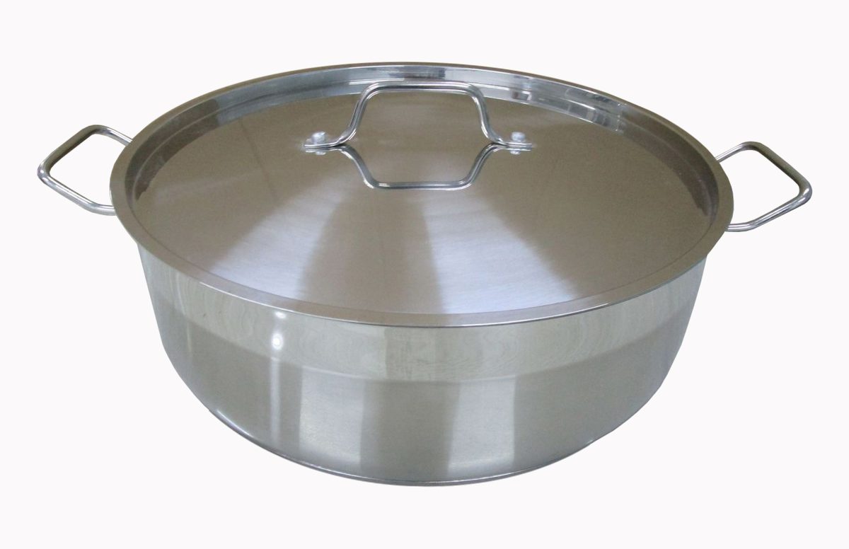 MIJOTEUSE AVEC COUVERCLE GASTRONOMIE – INOX – Ø36CM – BAUMALU