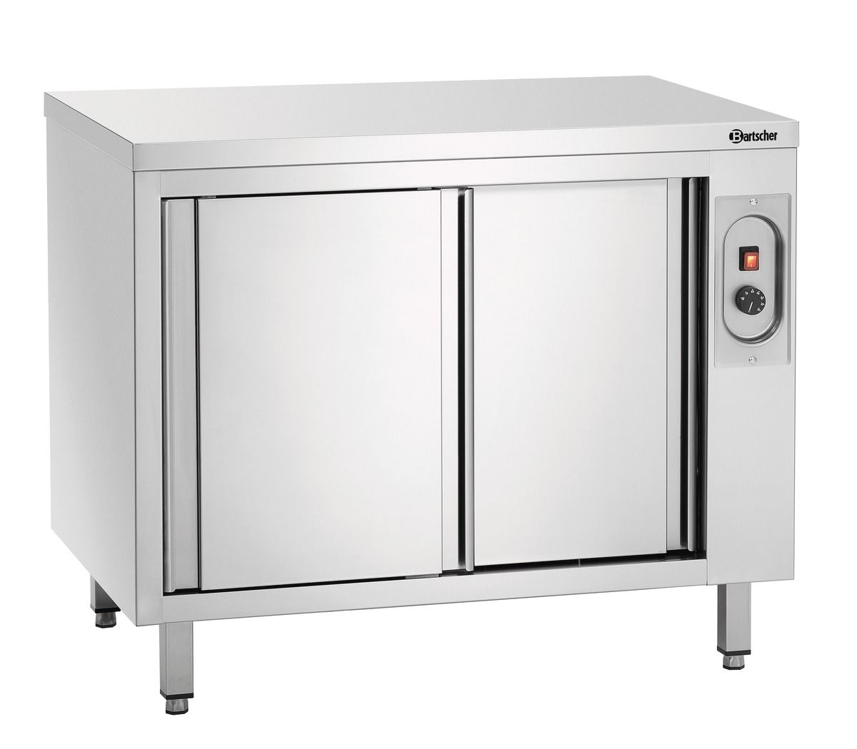 Meuble Chauffant Inox – Porte Coulissante – Gamme 700 – Bartscher