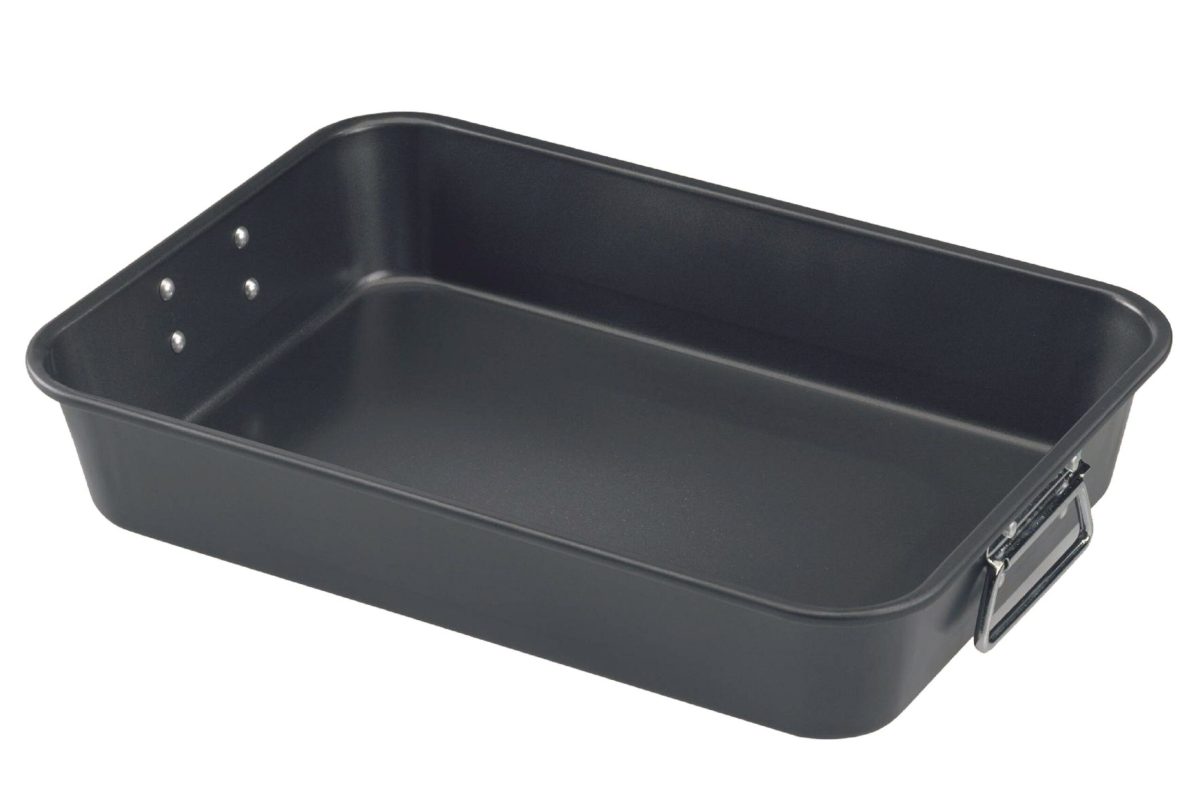 PLAT A FOUR EN CARBON STEEL – 40X28CM  – BAUMALU