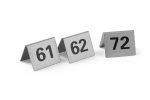 Chevalets de table numérotés Numéros 61-72 50x35x(H)40mm - Hendi – Image 3