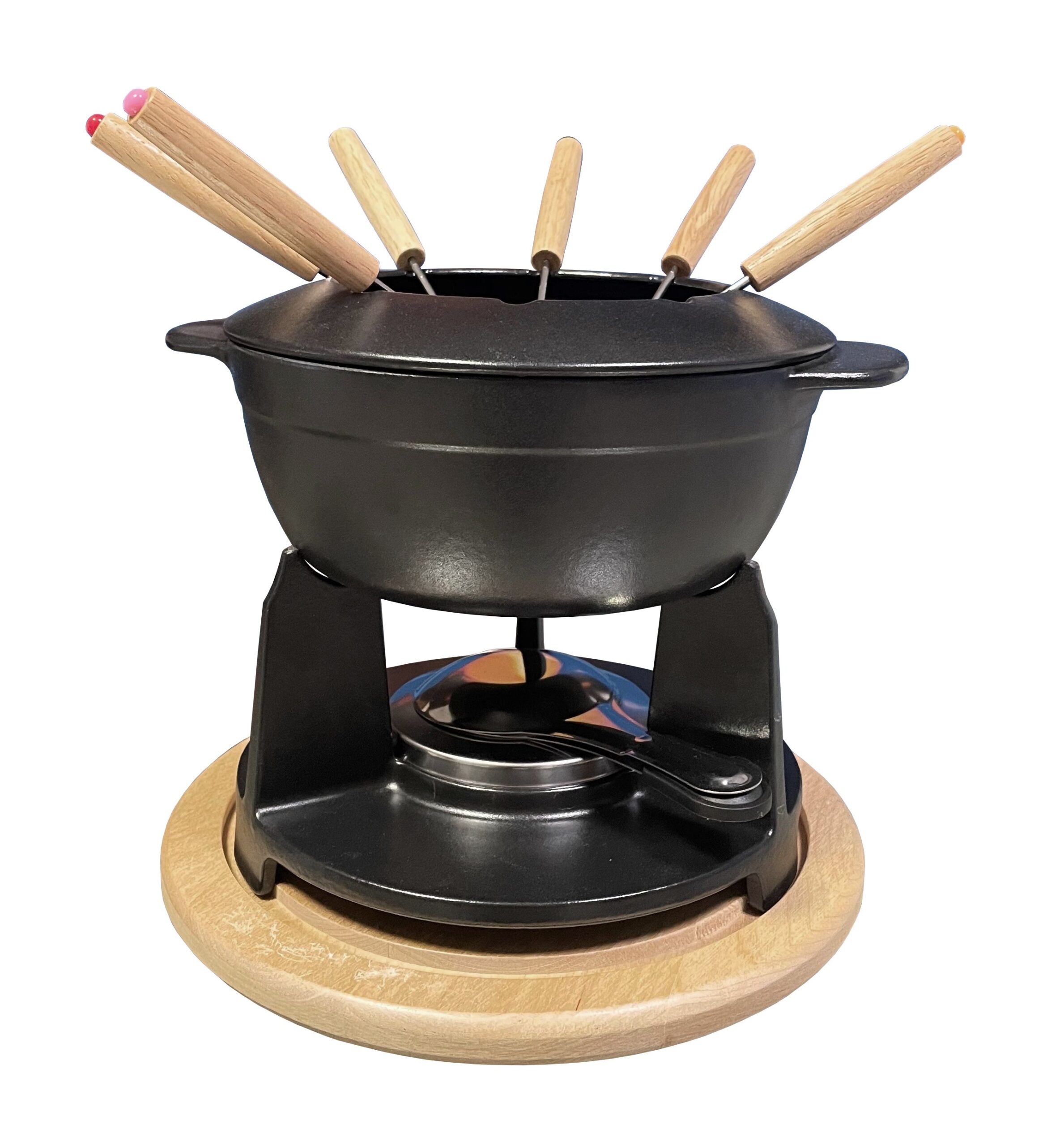 385075_88f5_5 Service à Fondue - Noir Mat - Classic - BAUMALU – Image 1