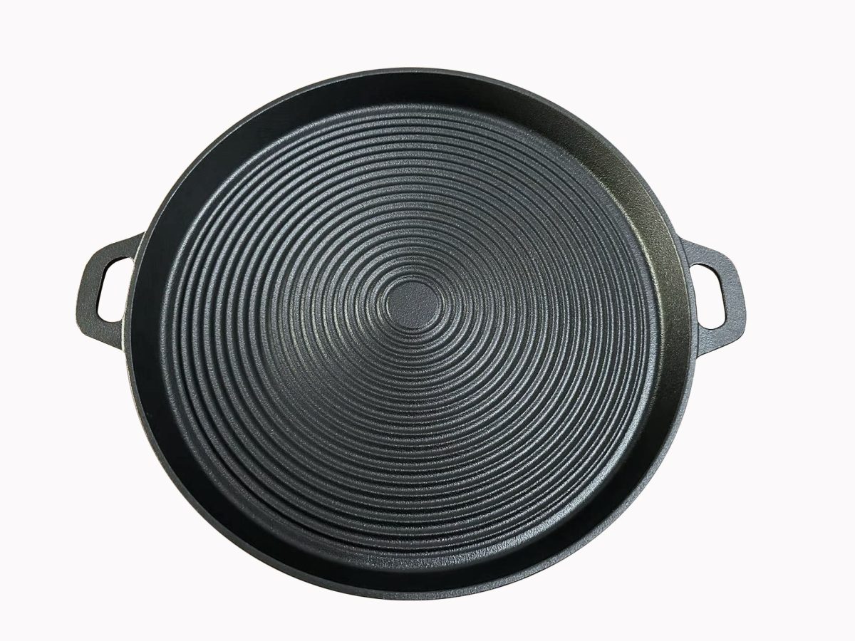 GRILL NOIR – FONTE – ROND Ø34CM – BAUMALU