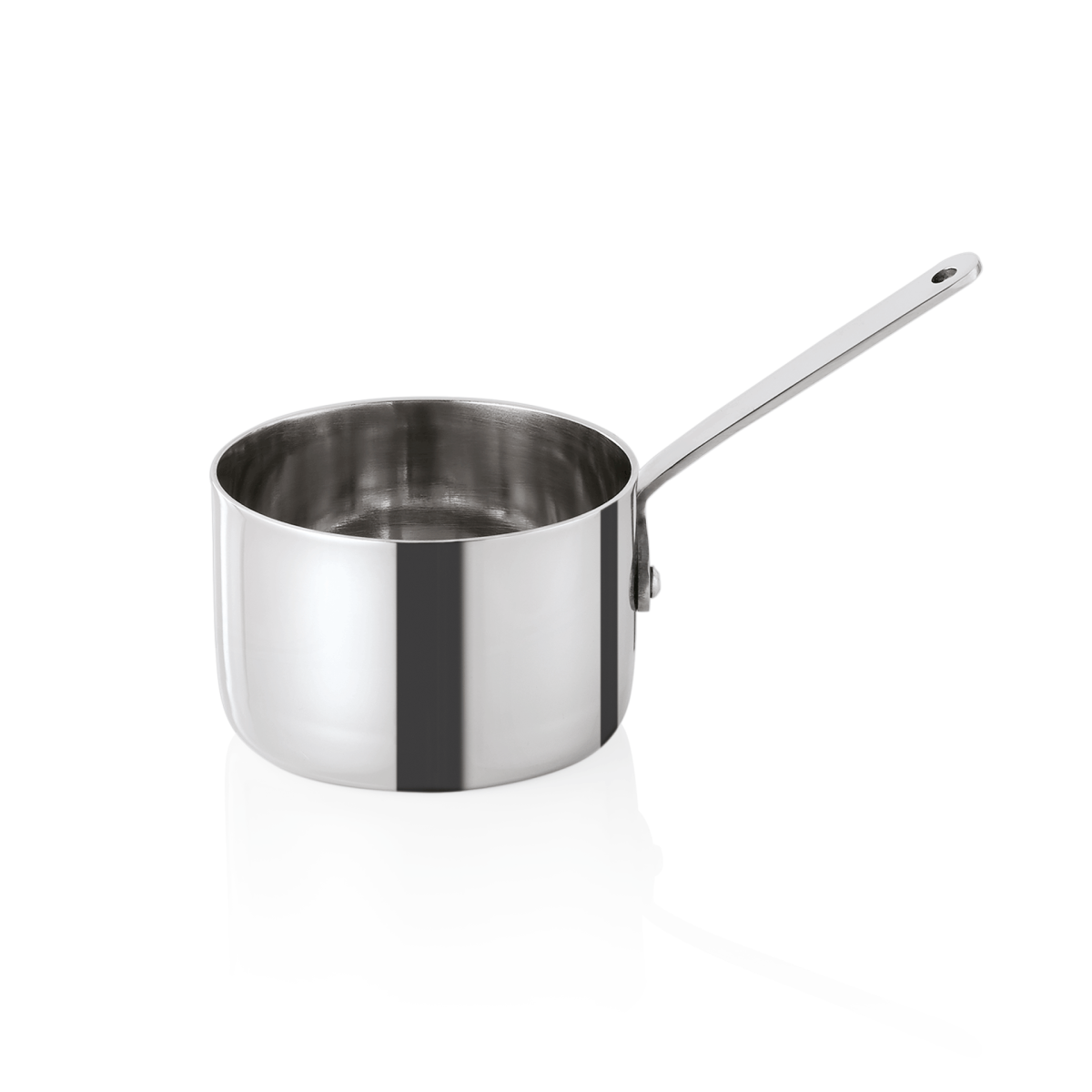 Mini-plat de service en Acier au nickel-chrome H 45 mm Ø 70 mm – Lot de 6 – Was Germany