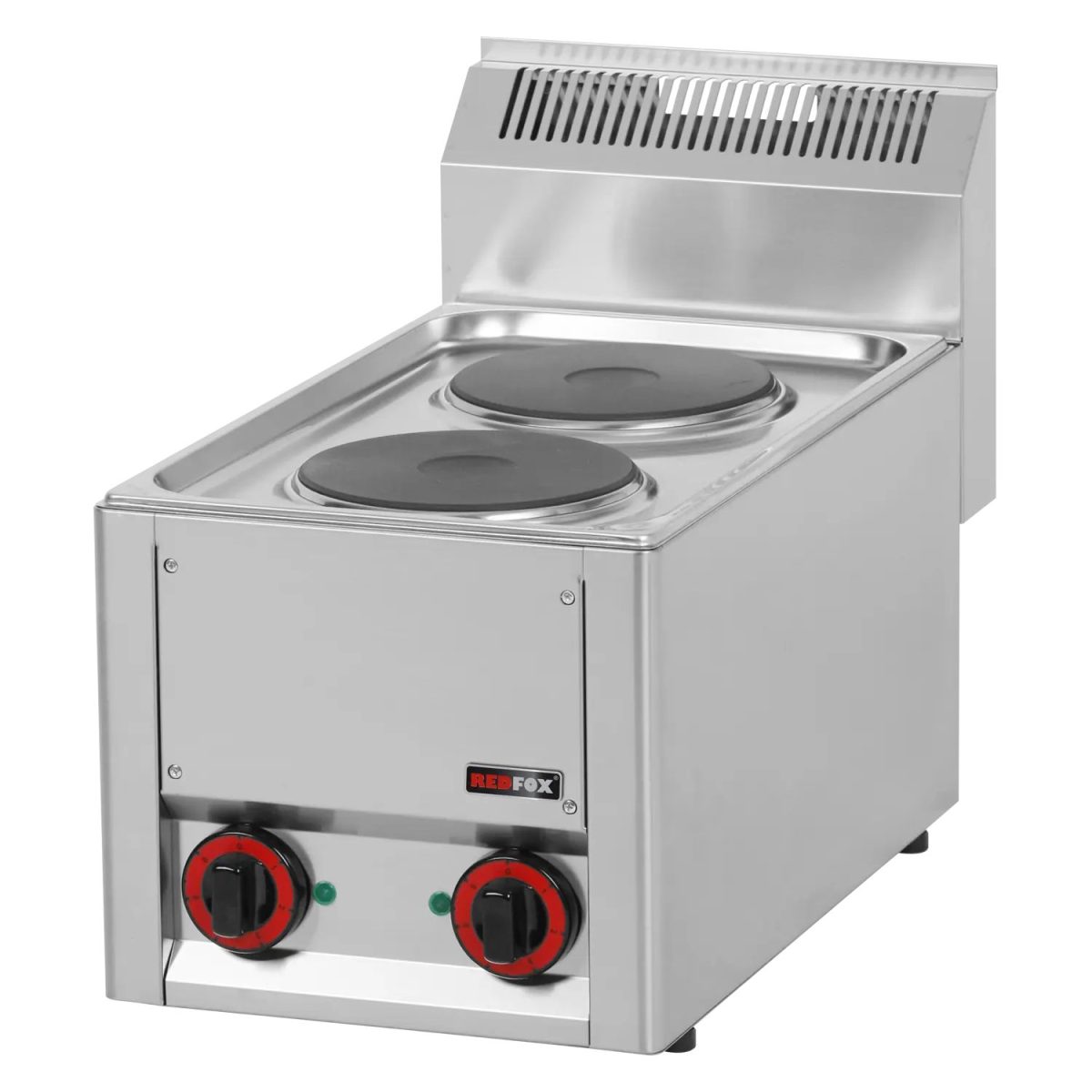 Fourneau électrique 2x feu sans soubassement 230 V SP 30 EL – Redfox