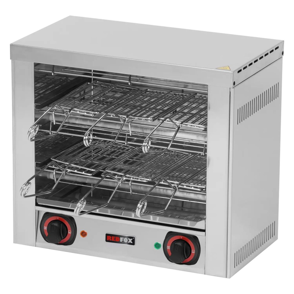 Toaster 6x pinces 2x grilles de grillades TO 960 GH – Redfox