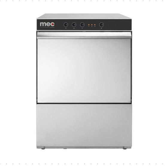 Lave-Vaisselle Professionnel Triphasé avec Doseur de Produit Pompe de Vidange et Adoucisseur – 5400 w – MEC