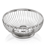 Panier de table en Acier au nickel-chrome H 90 mm Ø 210 mm - Was Germany – Image 2