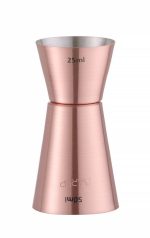 Doseur 25/50 ml, BarUp, Cuivre, Ø42x(H)86mm - Hendi – Image 2